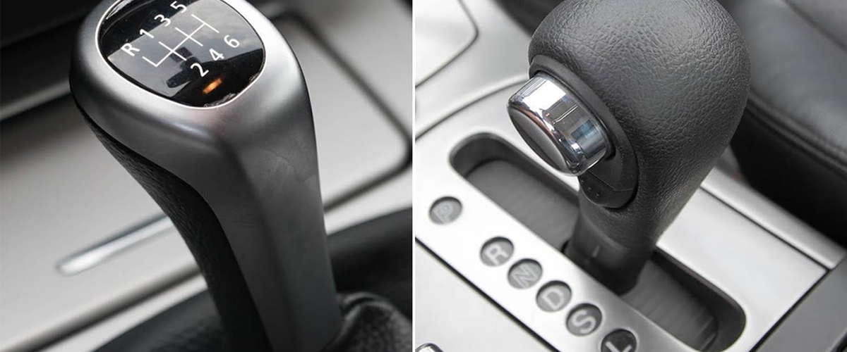 Entenda as diferenças entre o câmbio manual e o automático